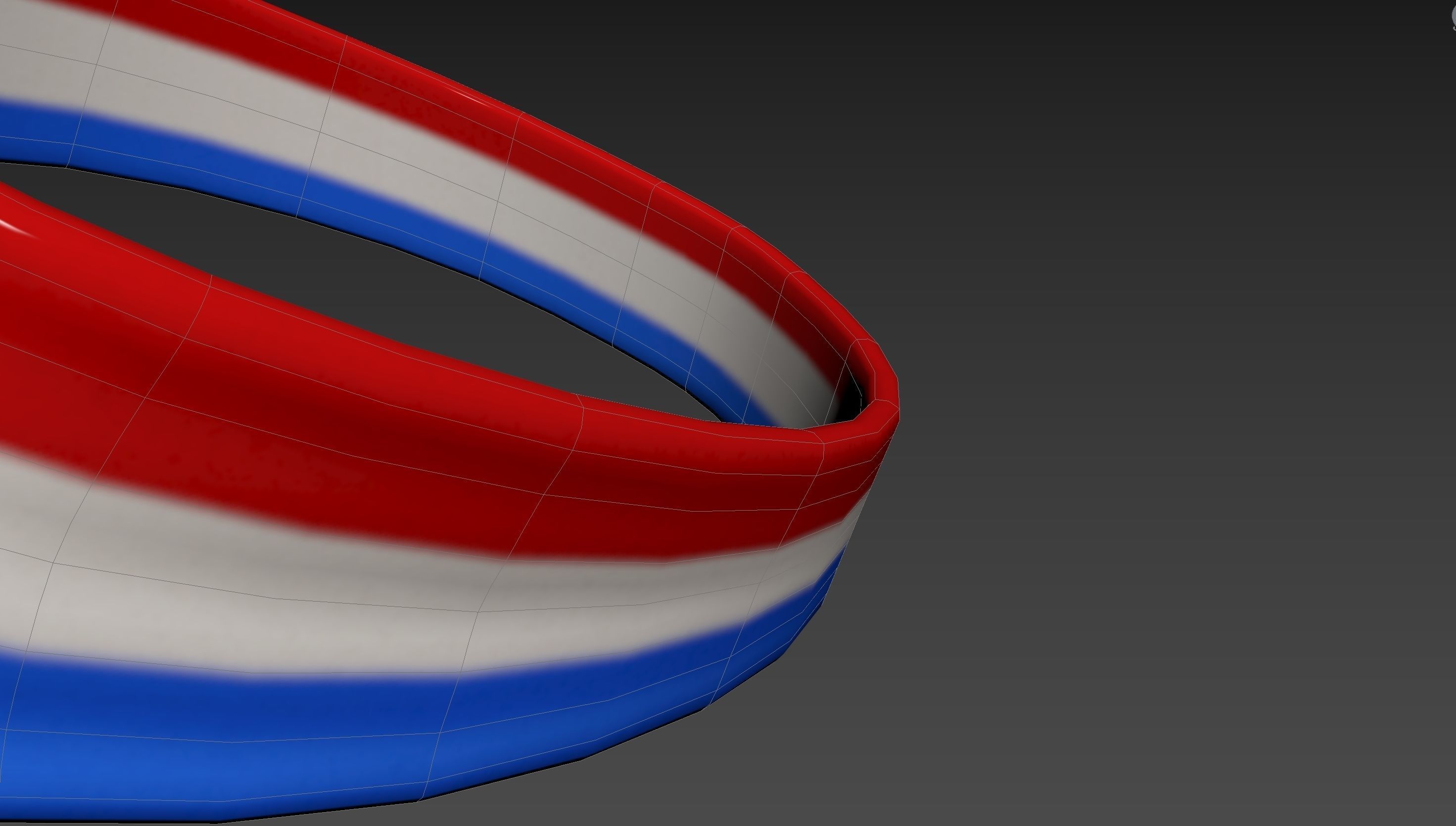 Headband007 Sport Headband 3D model_26
