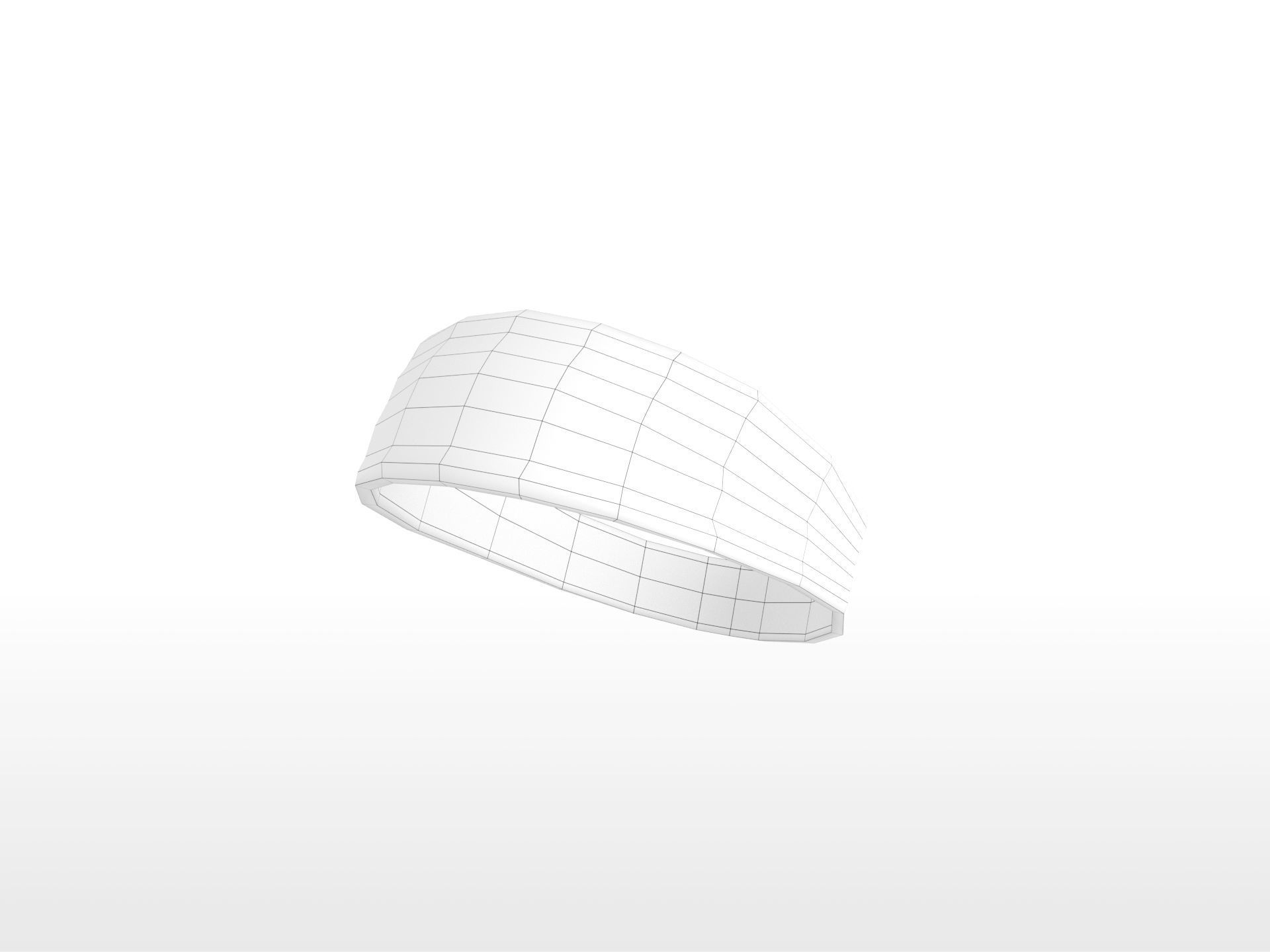 Headband007 Sport Headband 3D model_27