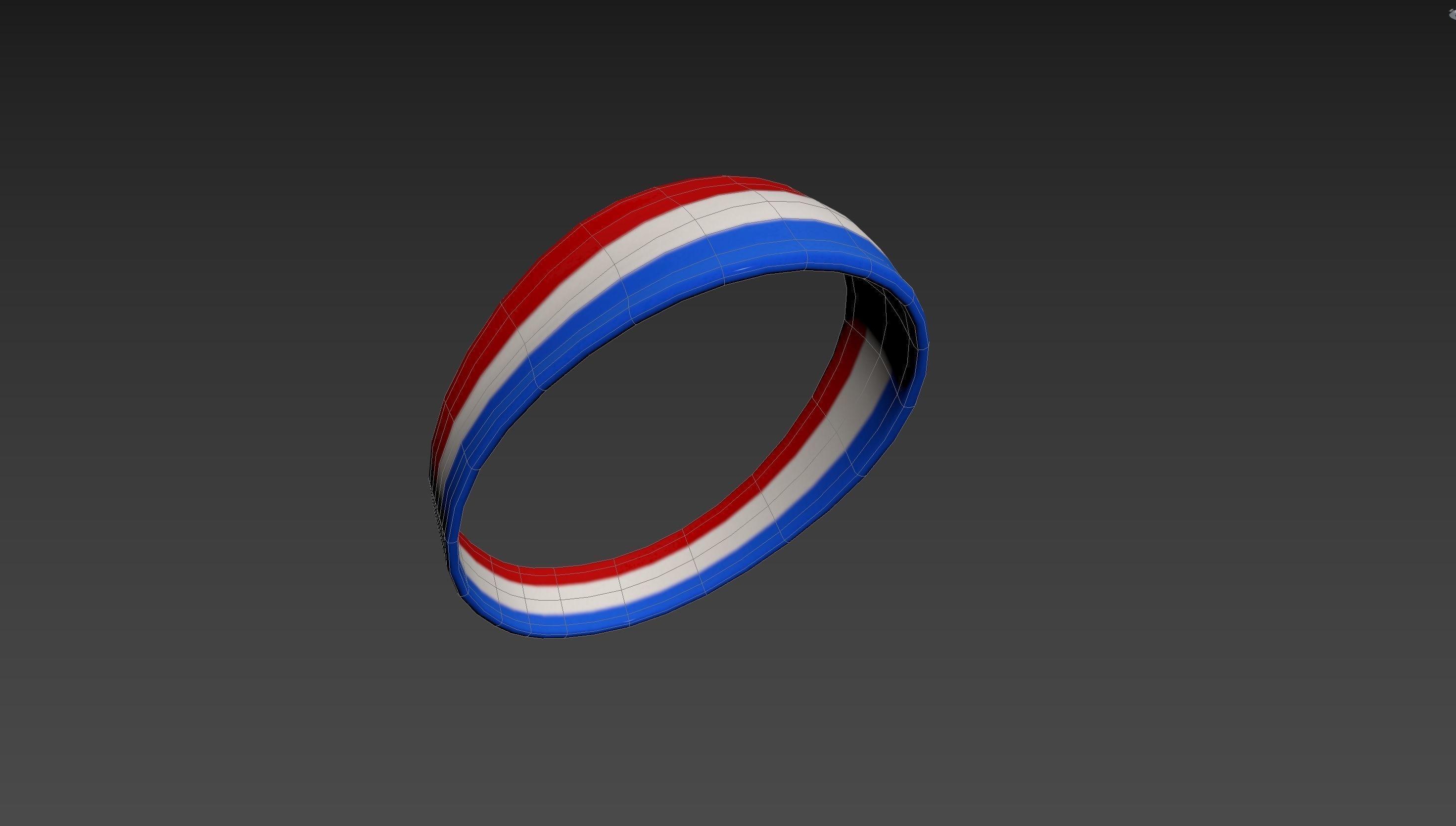Headband007 Sport Headband 3D model_14