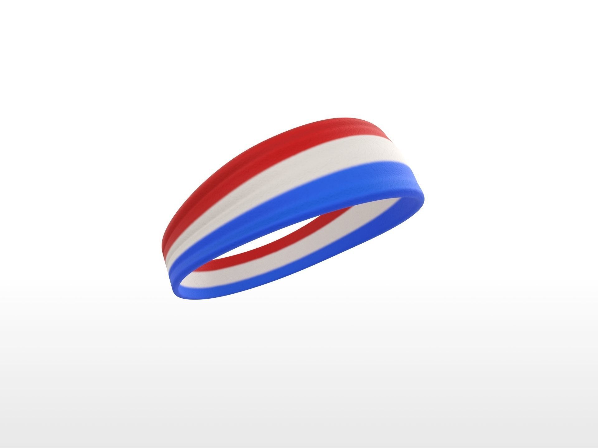 Headband007 Sport Headband 3D model_2