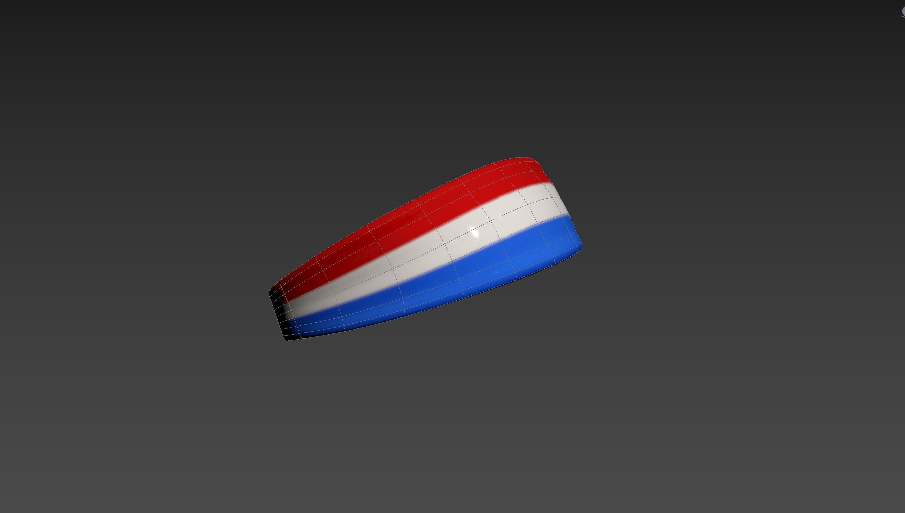 Headband007 Sport Headband 3D model_15
