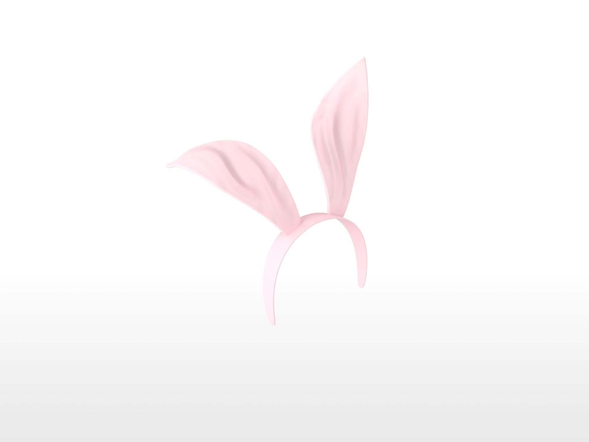 Headband008 Bunny Headband 3D model_6