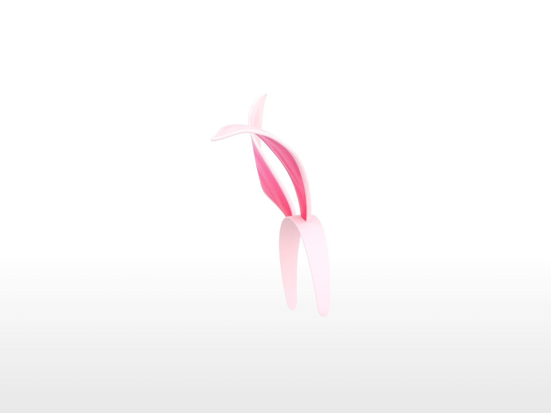 Headband008 Bunny Headband 3D model_7