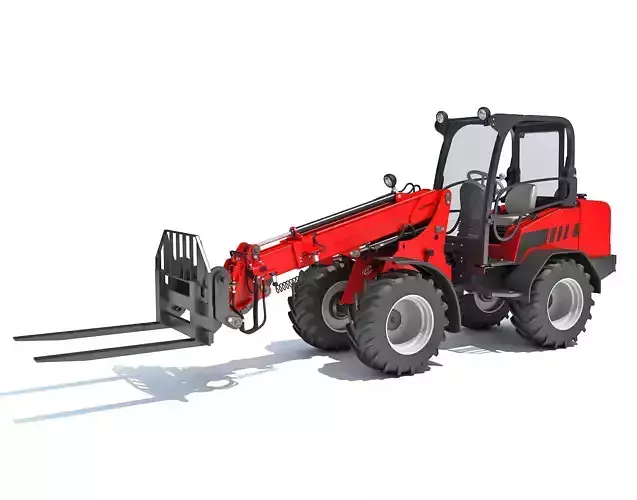 Telescopic Telehandler 3D model