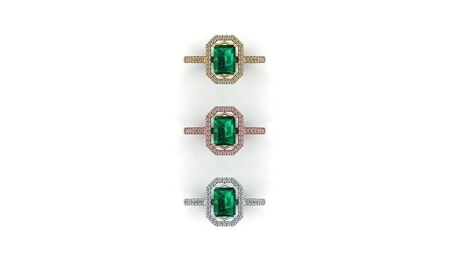 Engagement Ring Free 3D print model