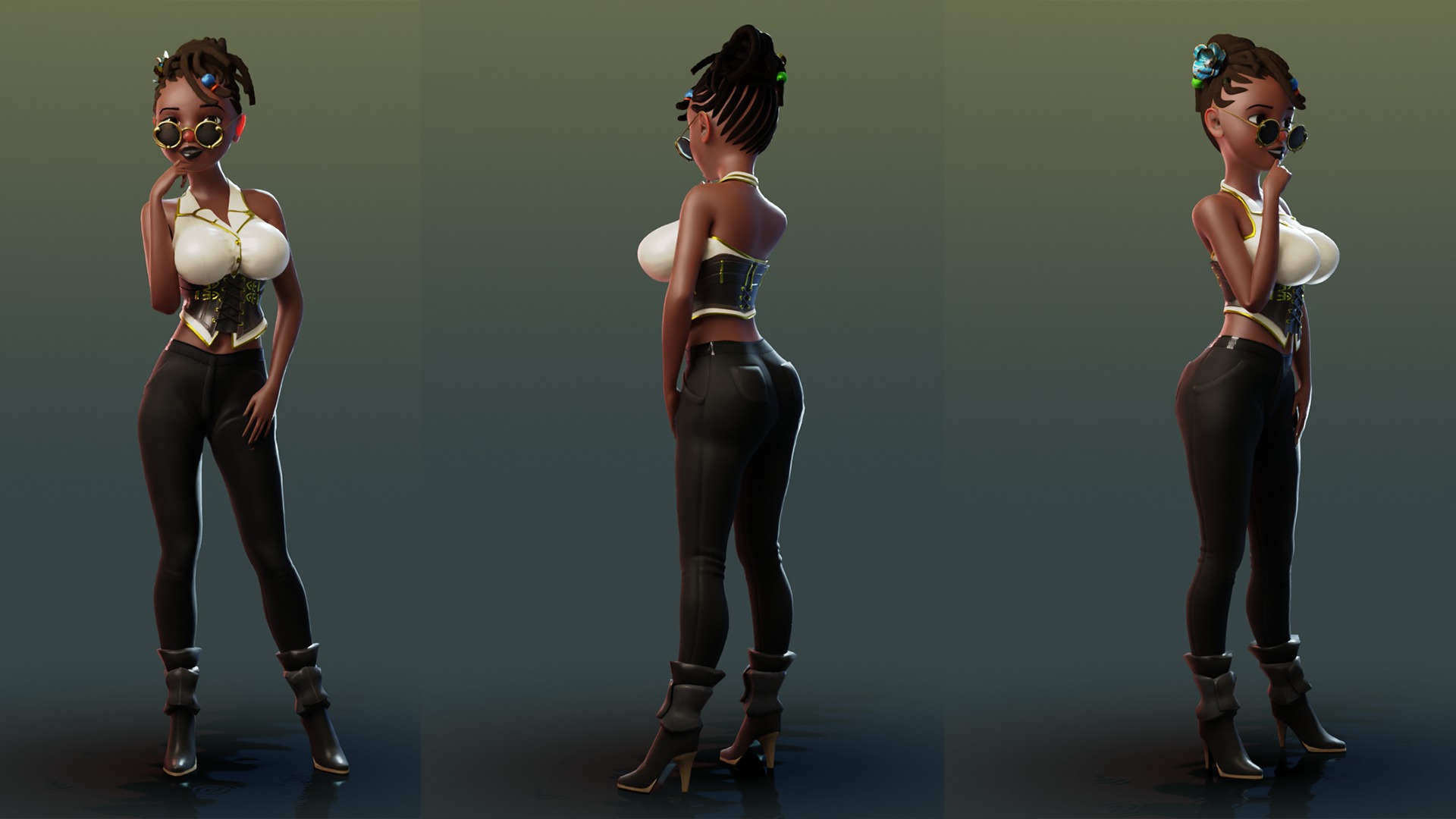 CHARMY RIG MAYA VERSION Low-poly 3D model_5