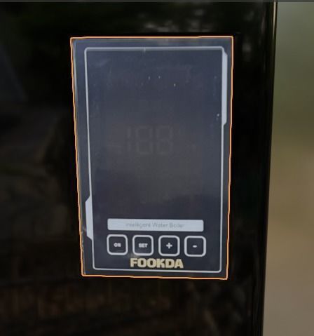 Modern Water Dispenser Low-poly 3D model_25