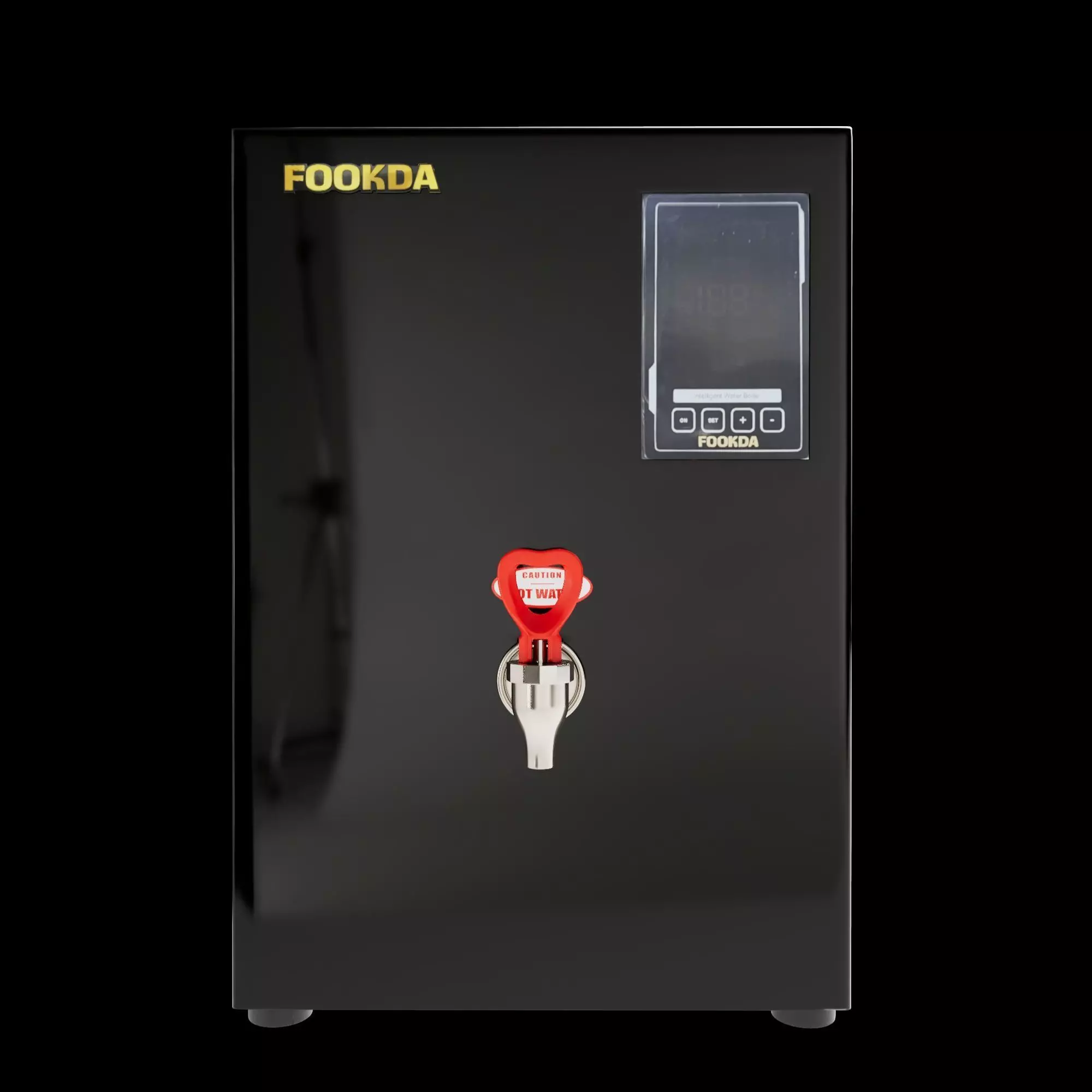 Modern Water Dispenser Low-poly 3D model_0