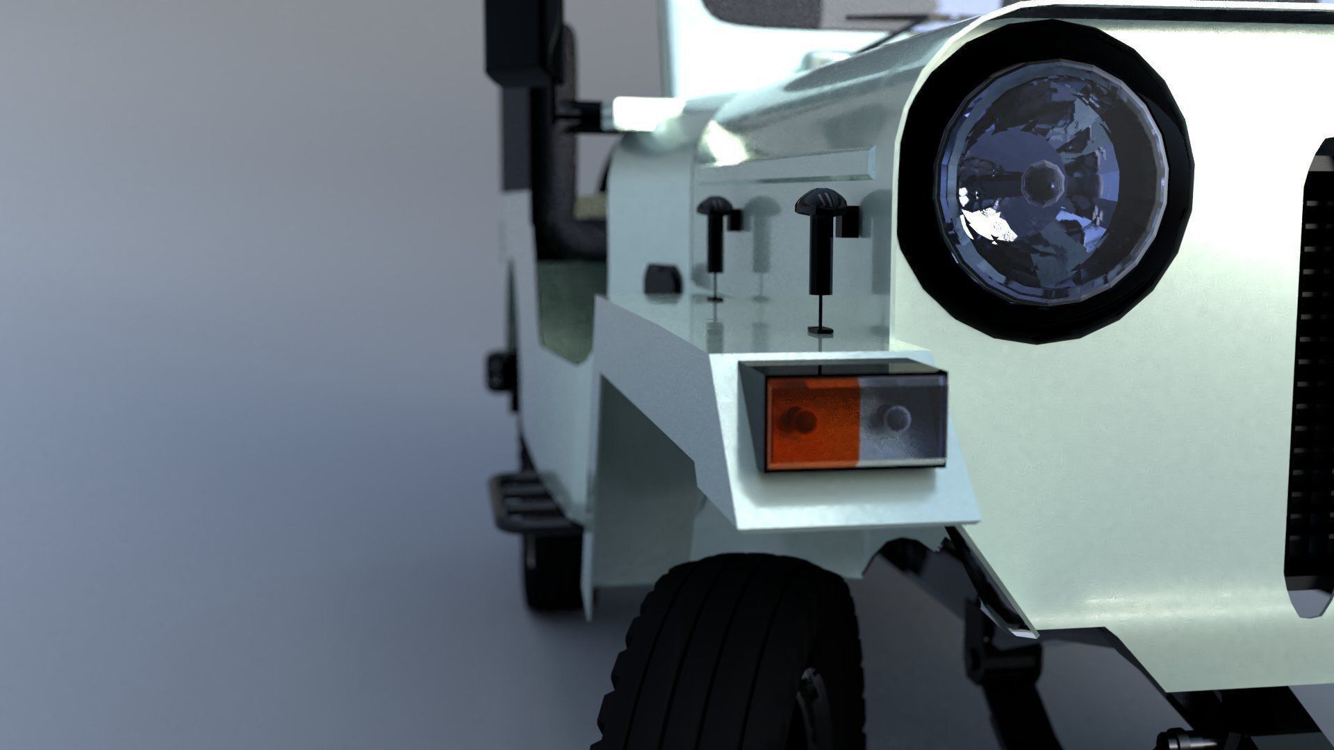 Mahindra Major 3D Model Free 3D model_2