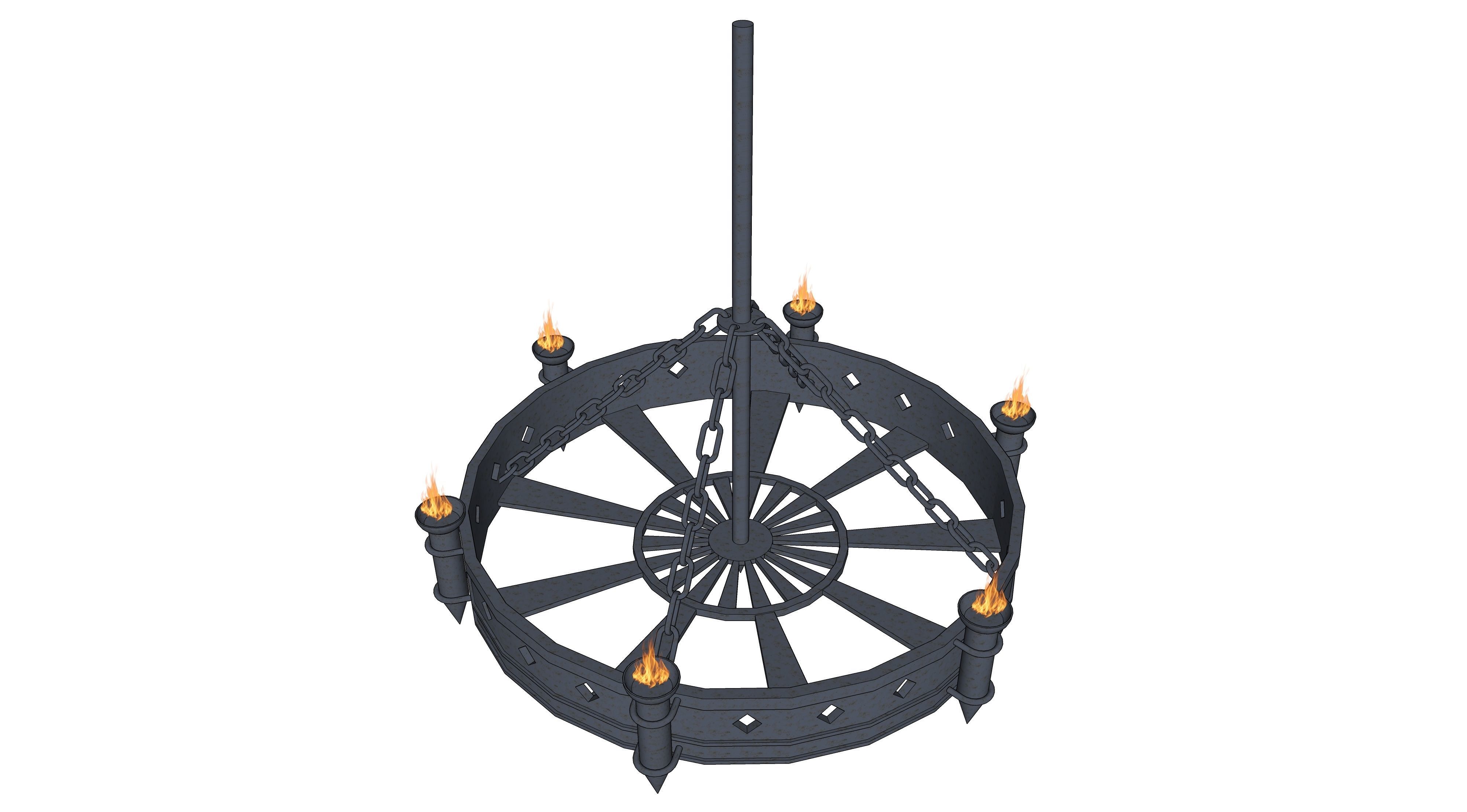 chandelier 09 3D model_1