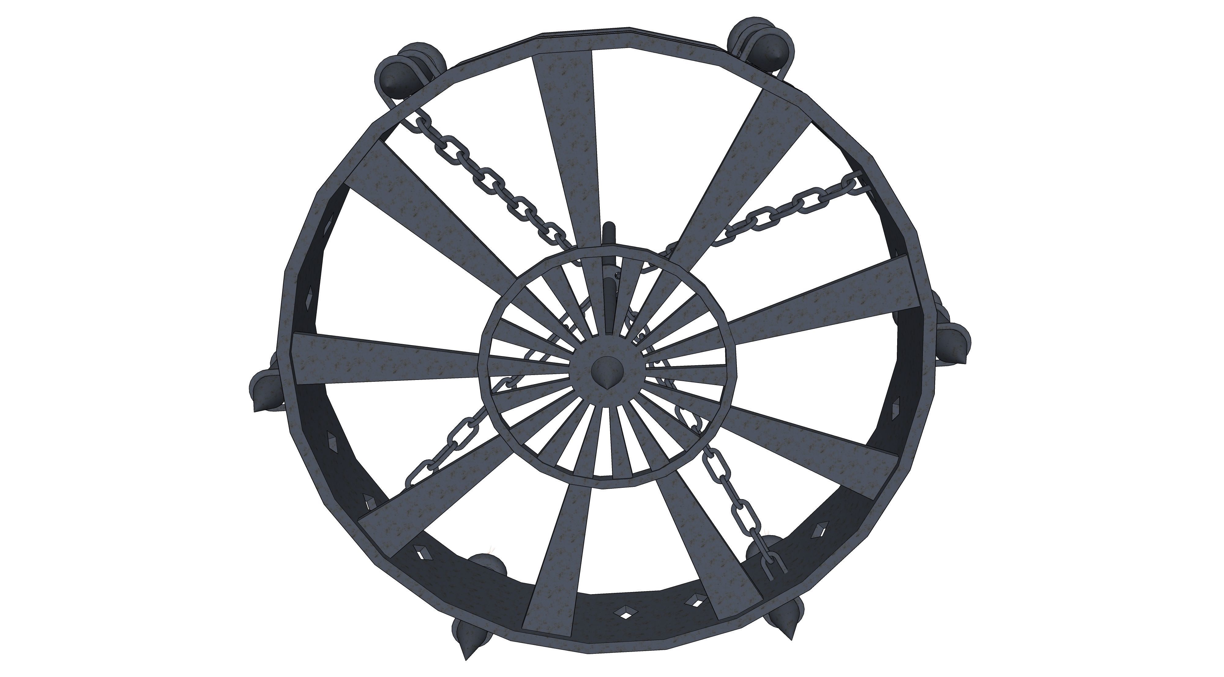 chandelier 09 3D model_4