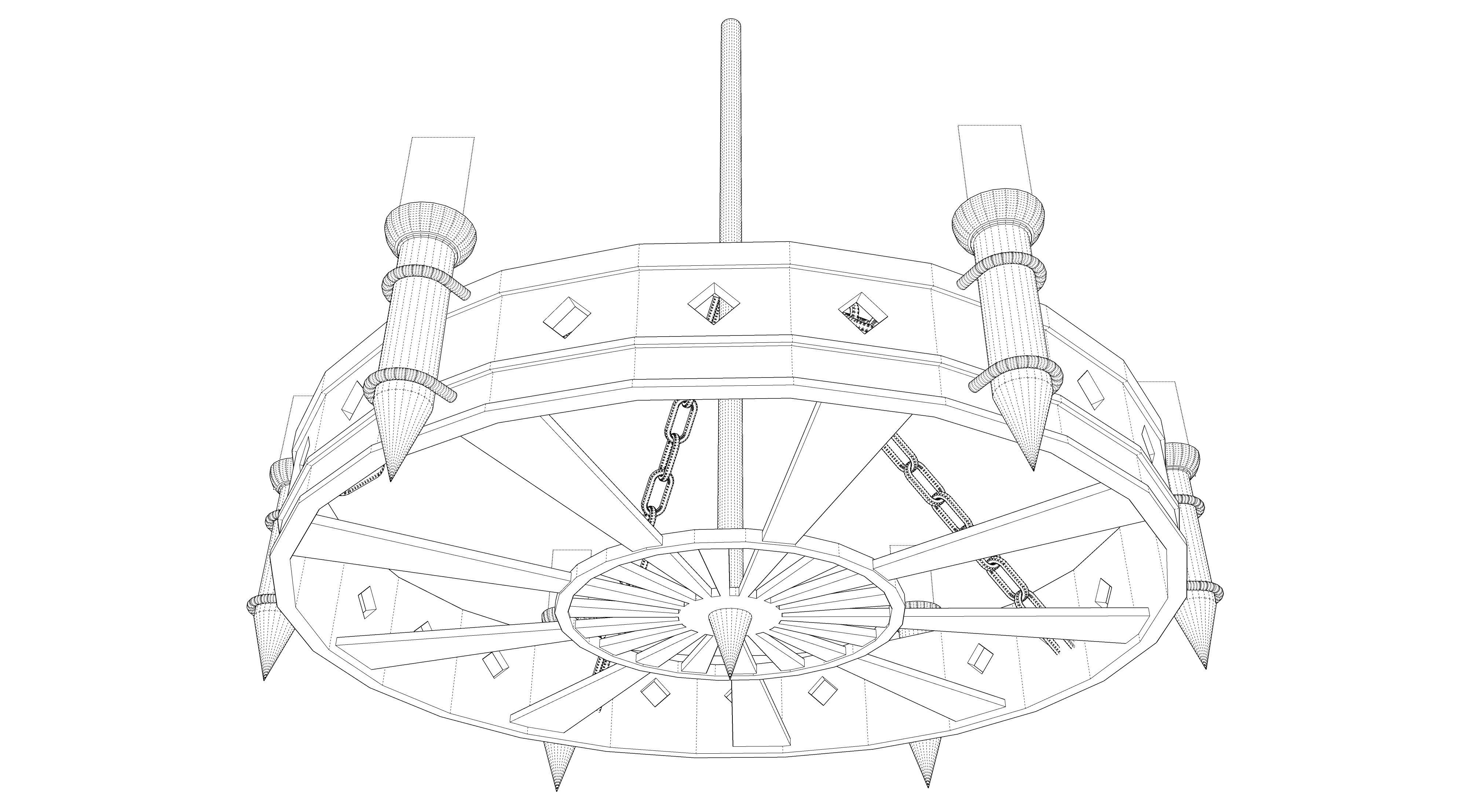 chandelier 09 3D model_8