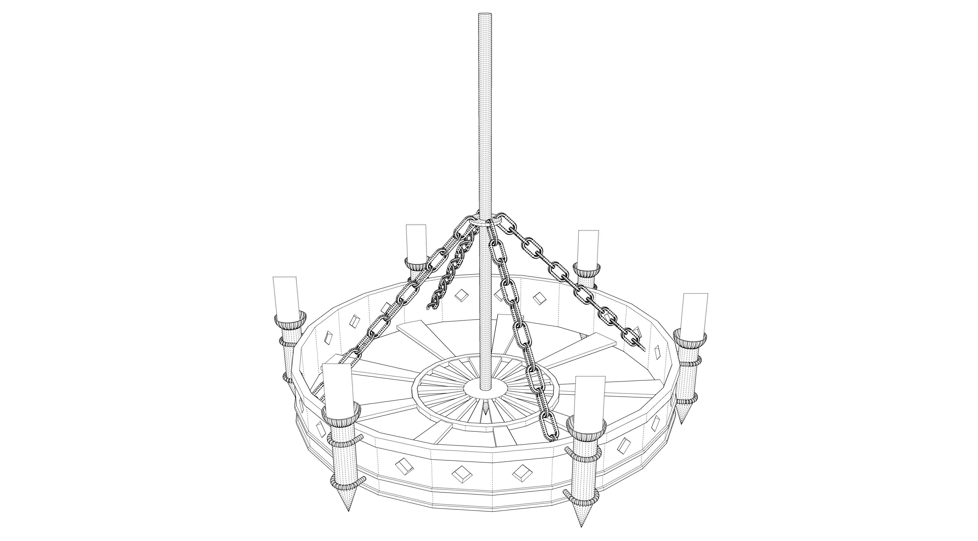 chandelier 09 3D model_9