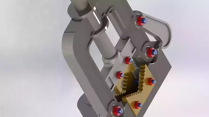 clamping mechanism 3D model