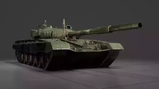 M-84-lowpoly-tank tank