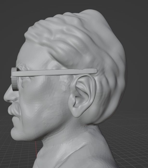 John Dewey 3D print model_7