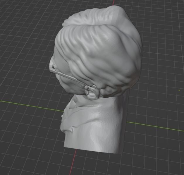 John Dewey 3D print model_18