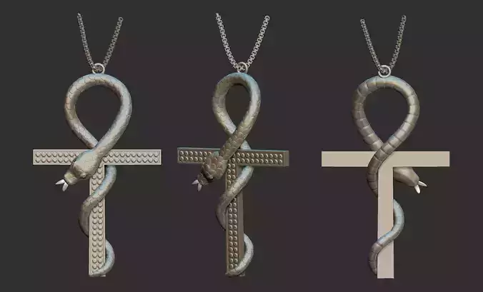 Snake pendant
