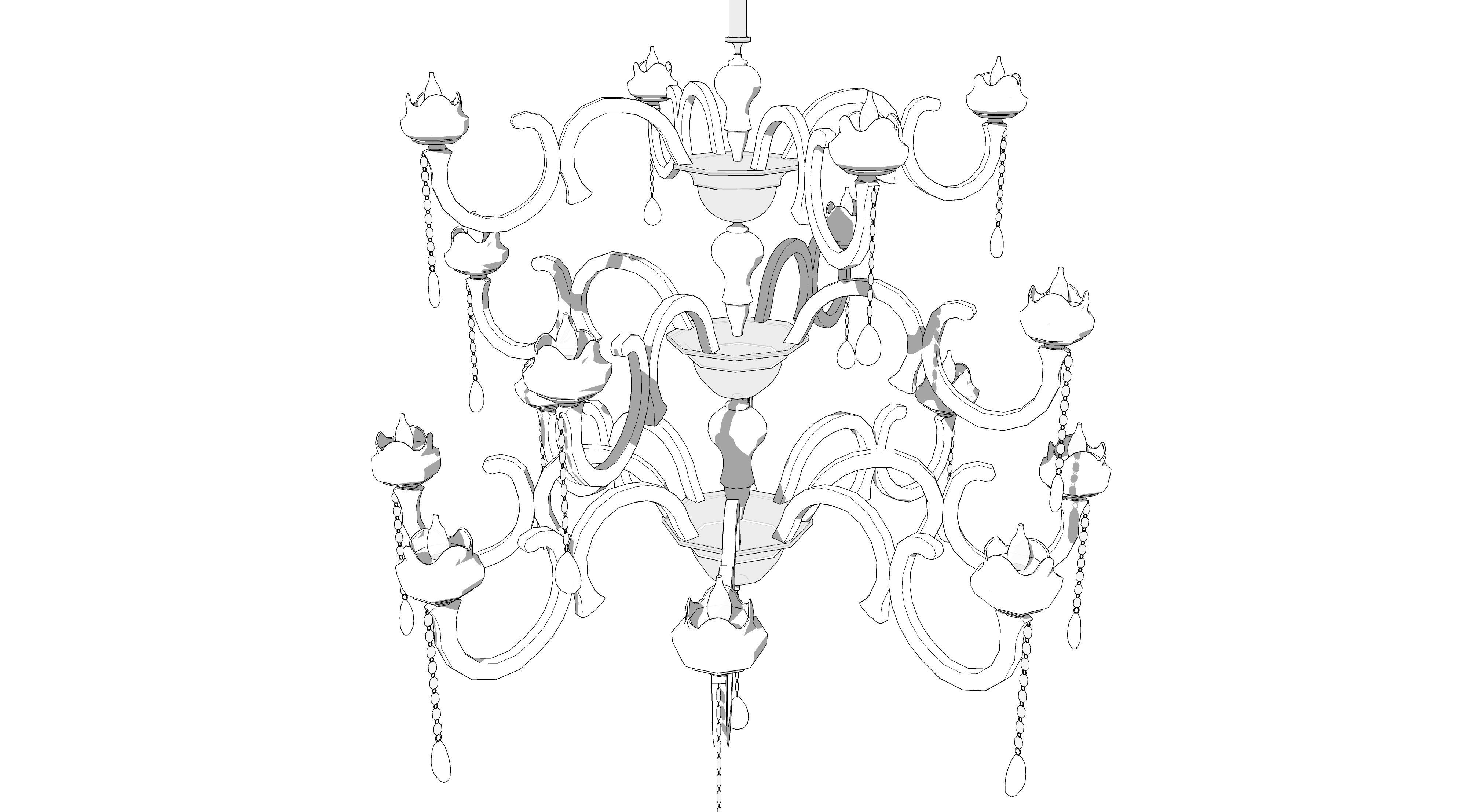 chandelier 12 3D model_7
