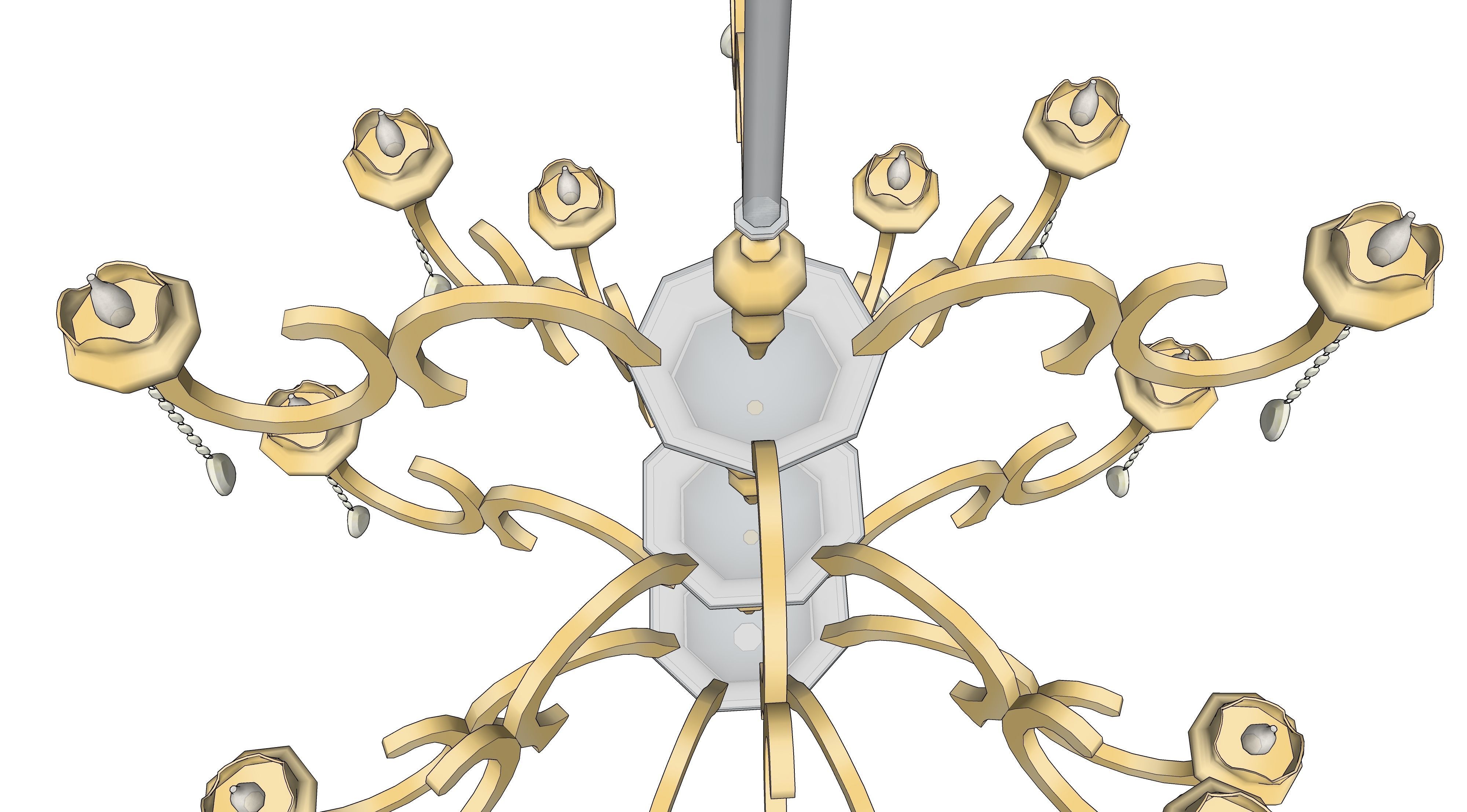 chandelier 12 3D model_5