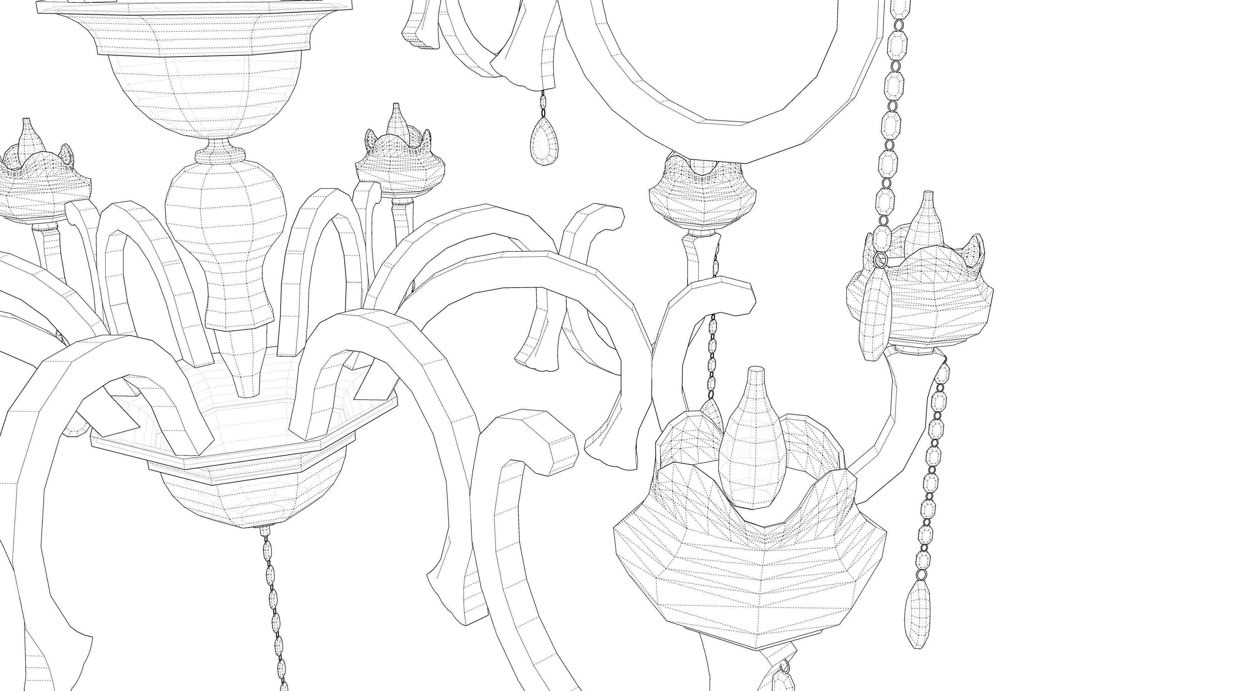 chandelier 12 3D model_9