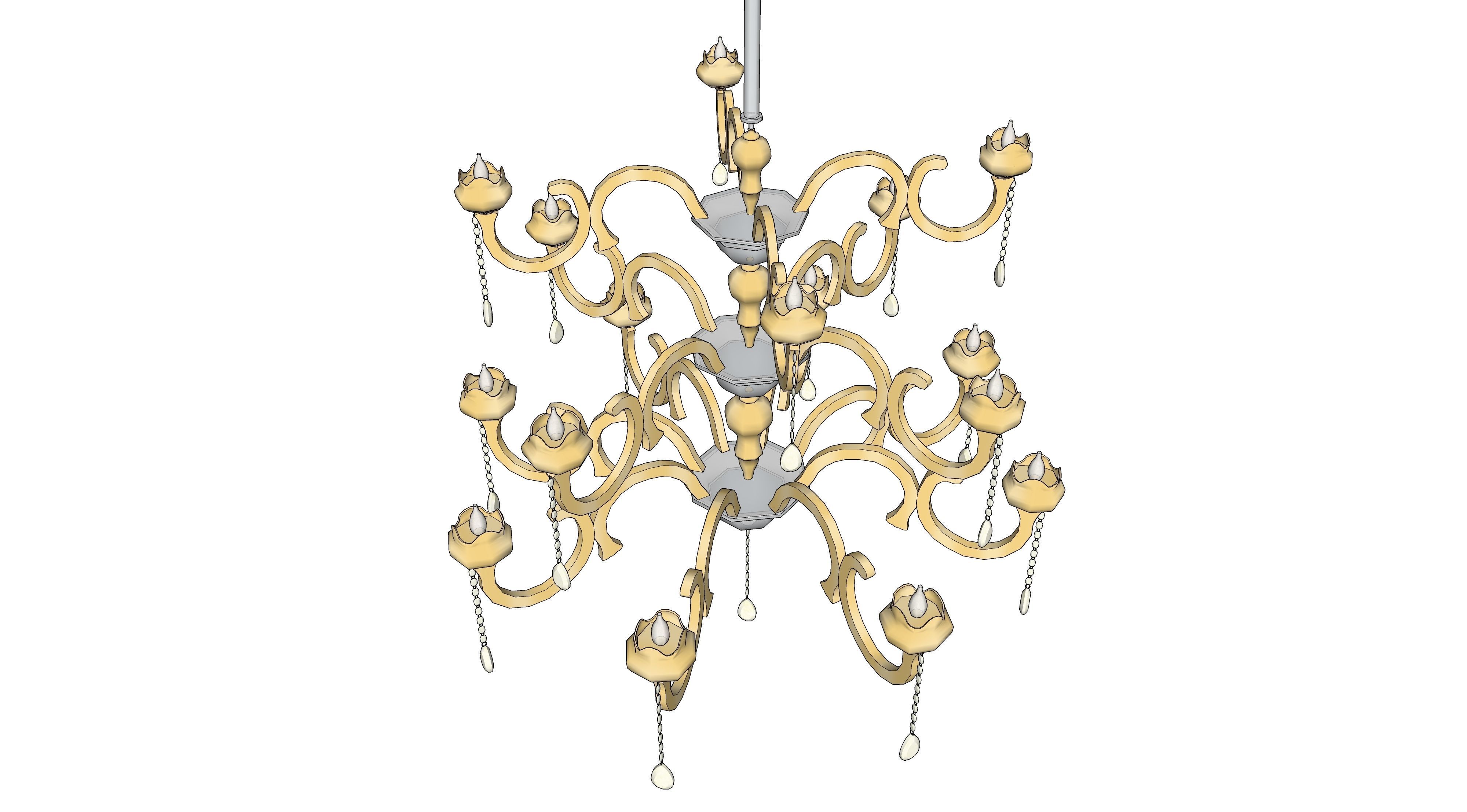 chandelier 12 3D model_2
