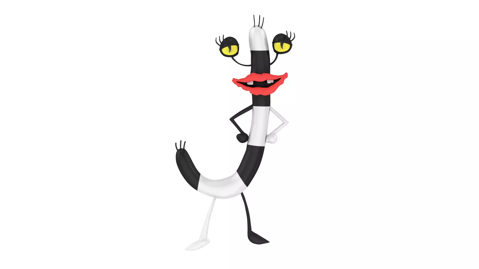 Oblina Monster Model 3D print model