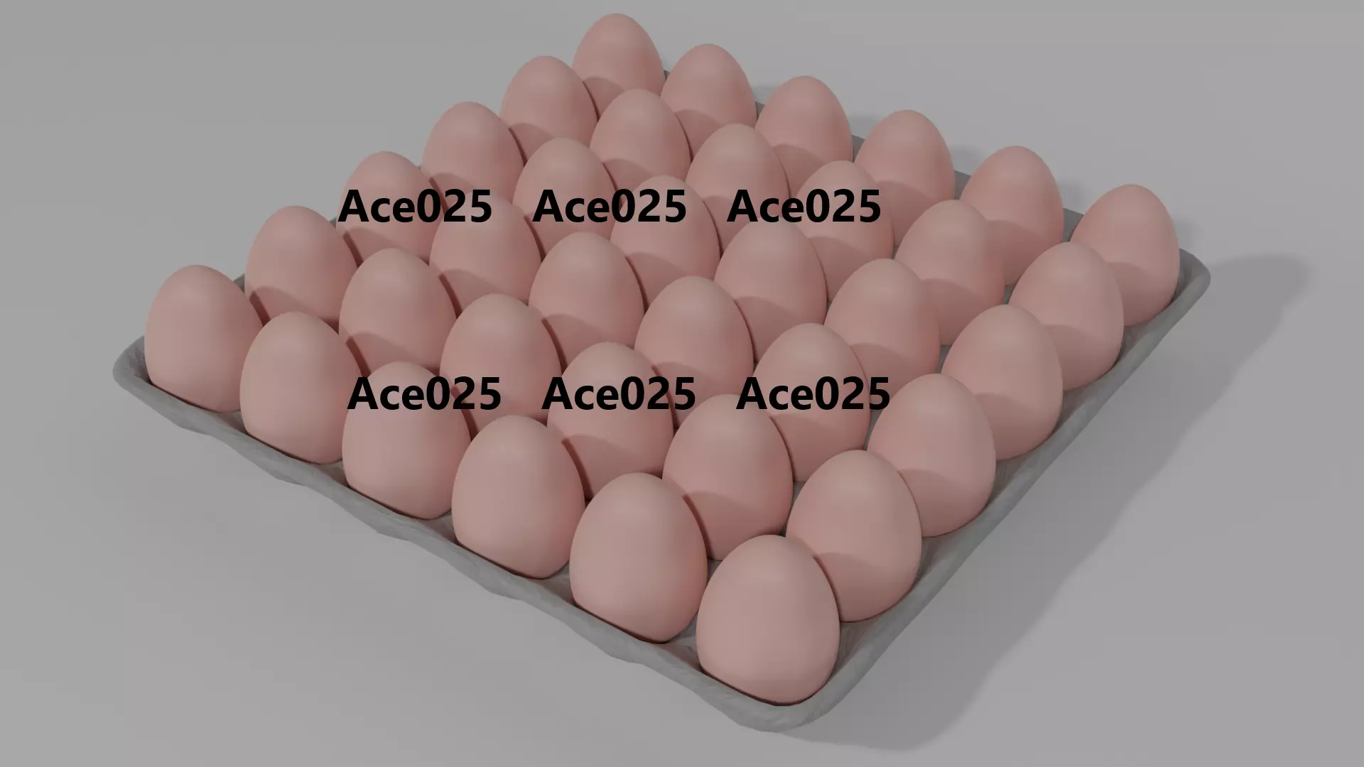 eggs with box 3D model_0