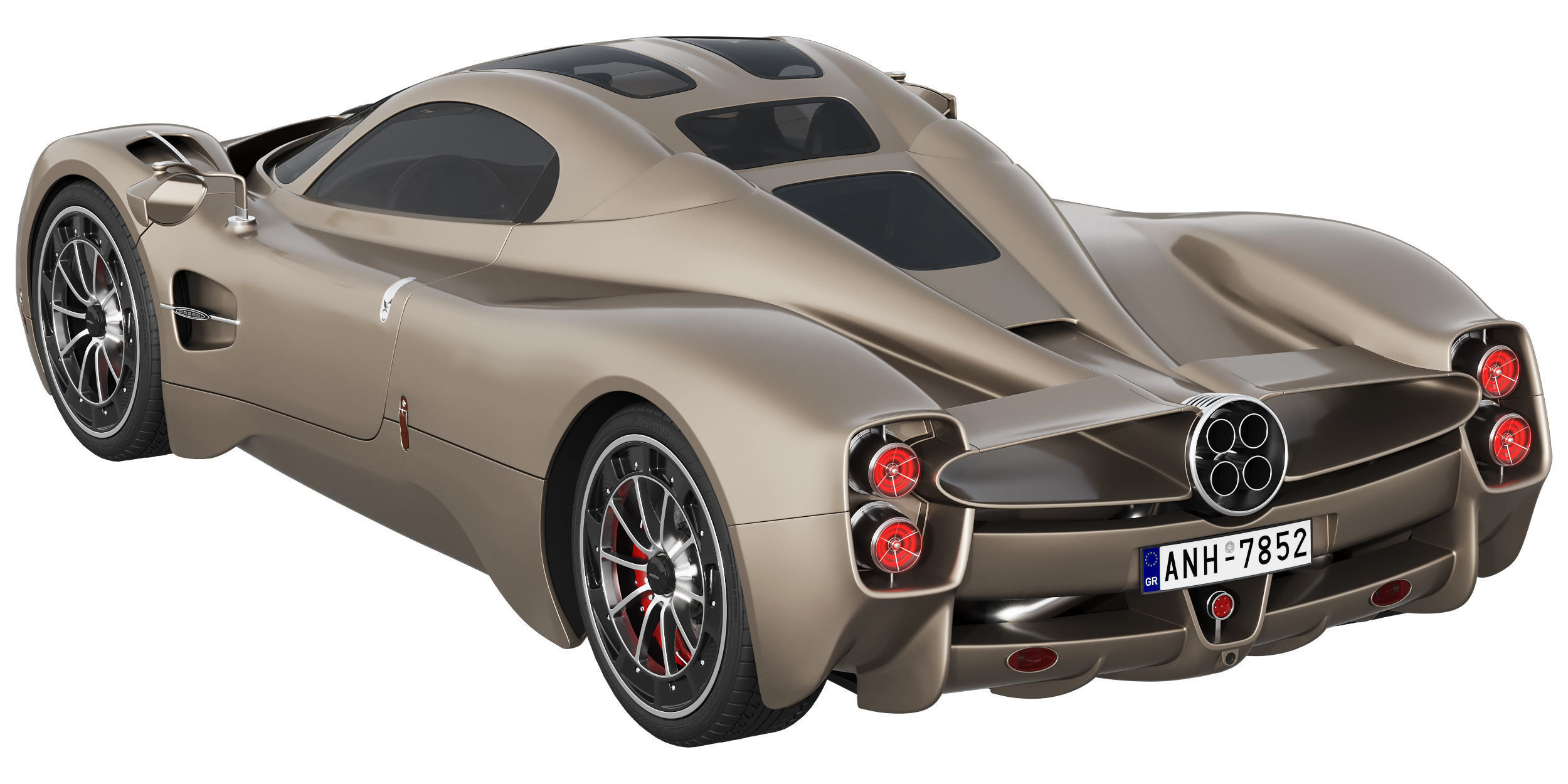 Pagani Utopia 3D model_2