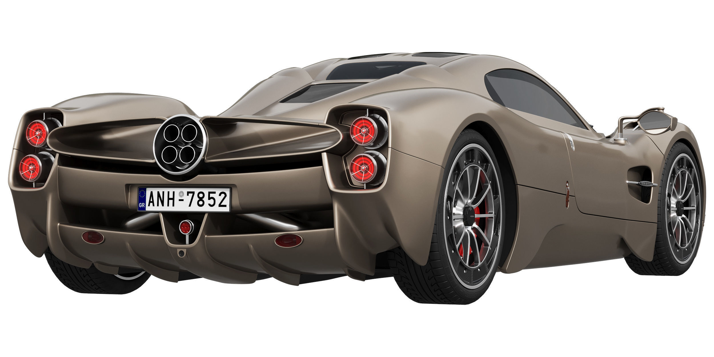 Pagani Utopia 3D model_3