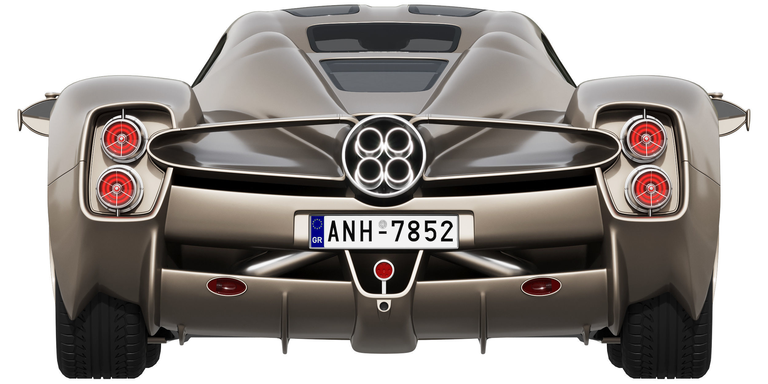 Pagani Utopia 3D model_7