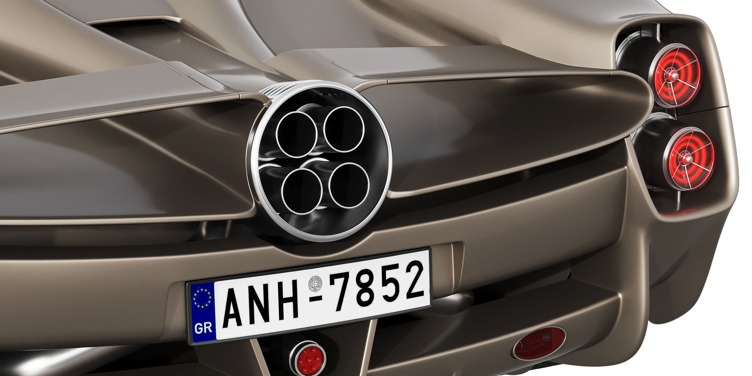 Pagani Utopia 3D model_11