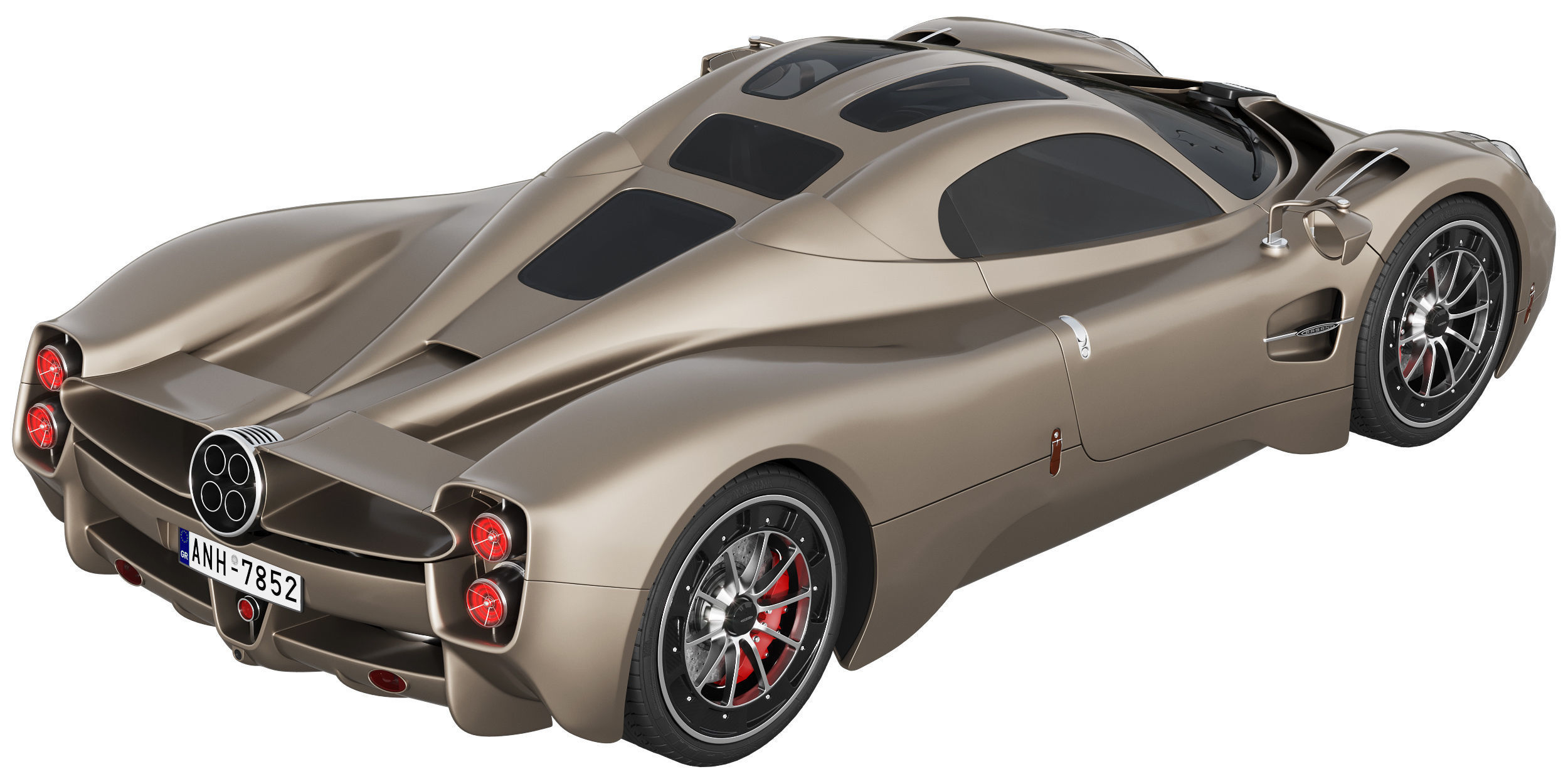 Pagani Utopia 3D model_4