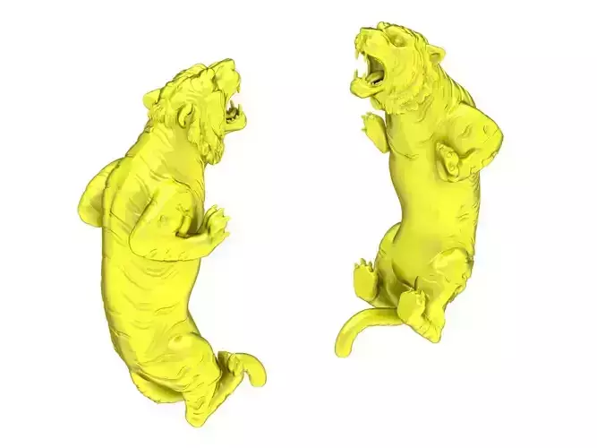 solid tiger for bangle jewelry 4762