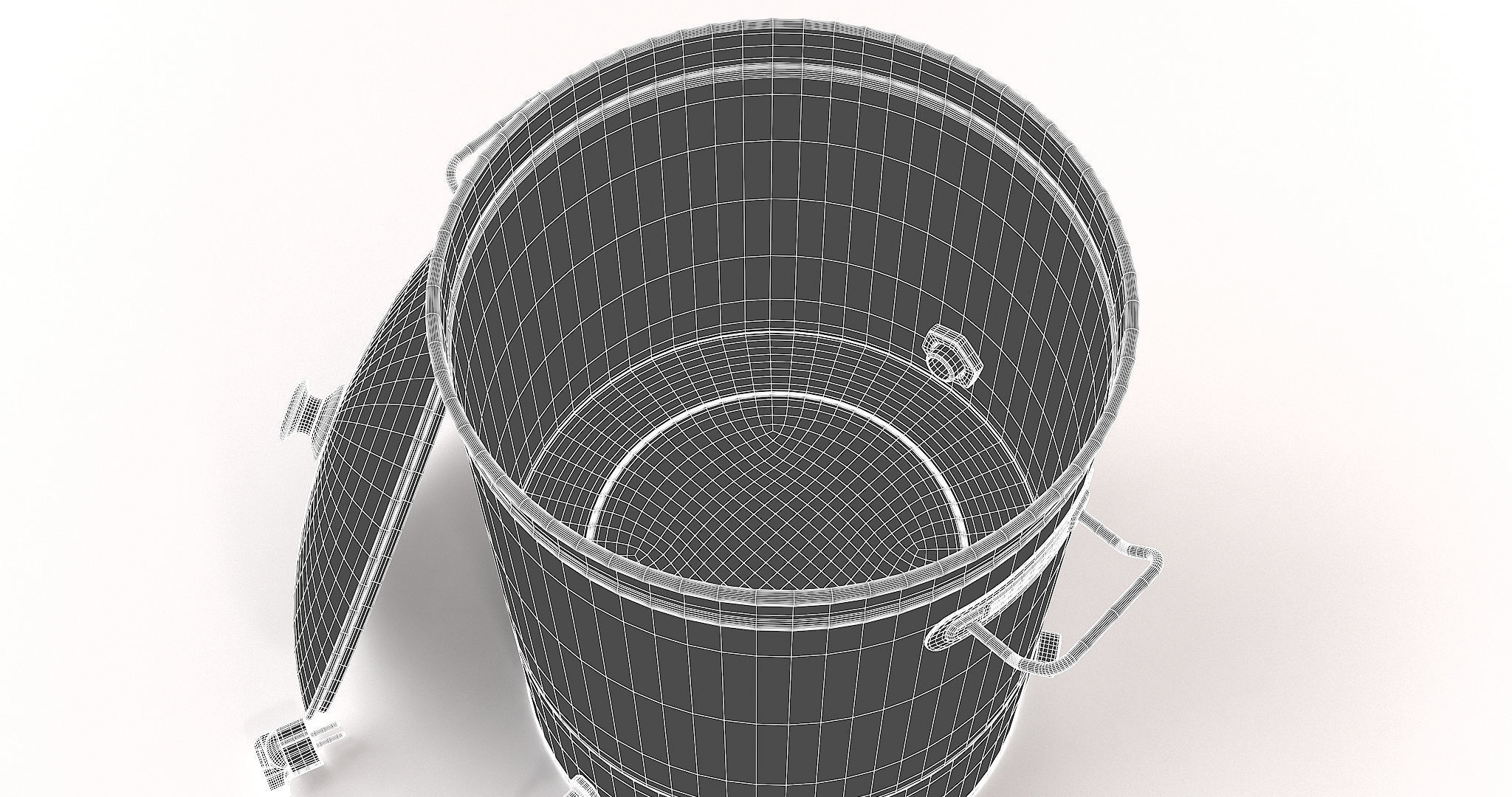 Electric homebrewing kettle 3D model_17