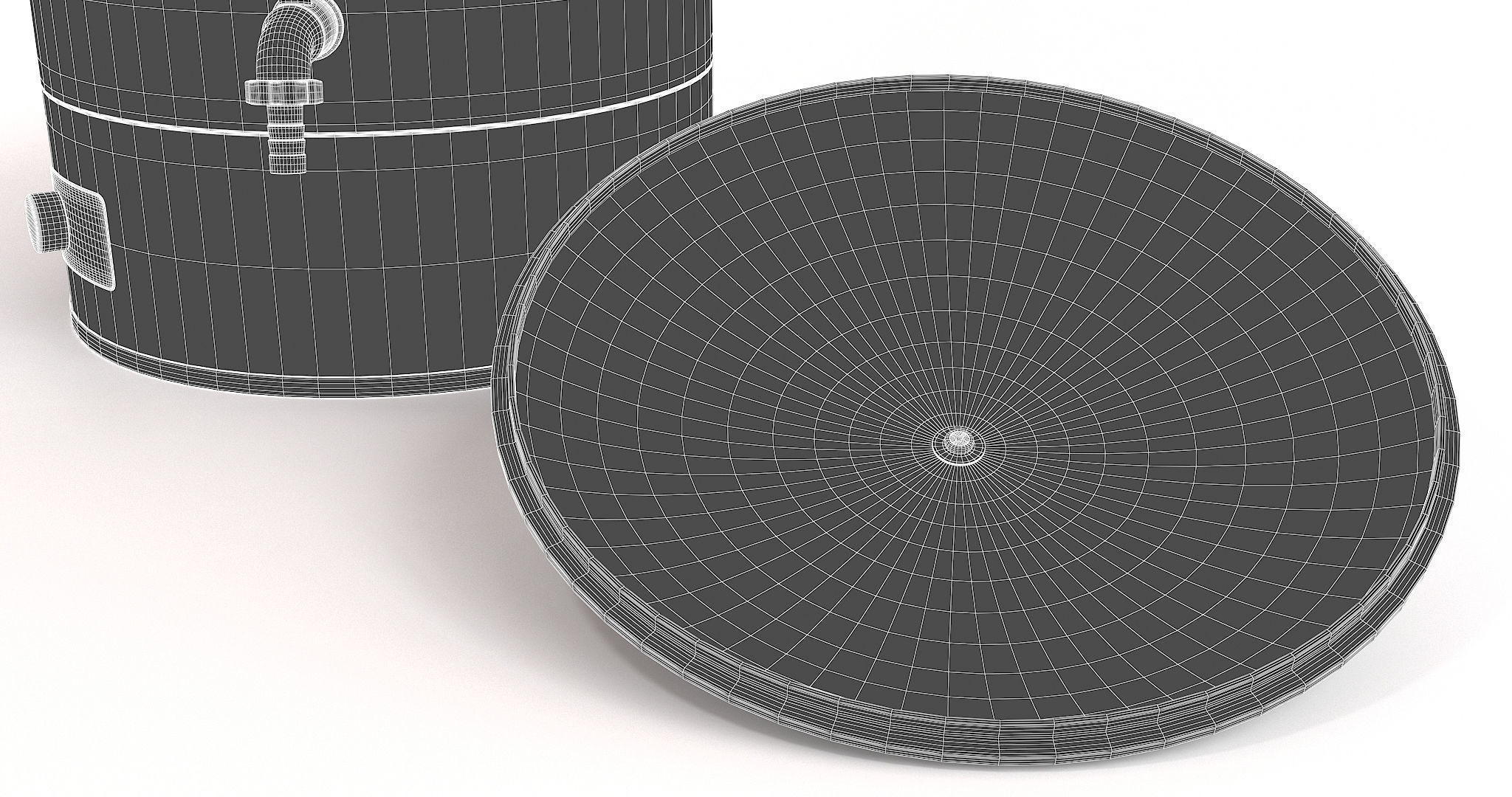 Electric homebrewing kettle 3D model_19