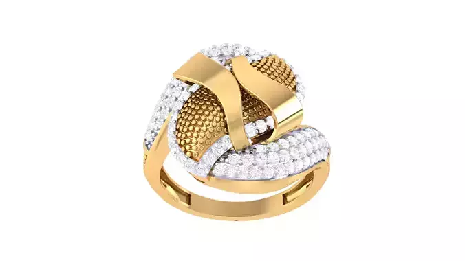 Women Wedding Engagement Ring 3dm STL OBJ FBX Renders Details