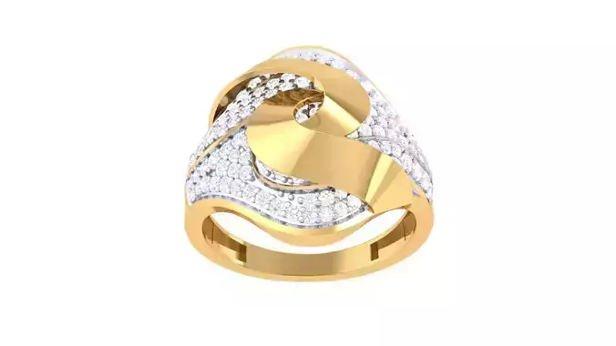 Women Wedding Engagement Ring 3dm STL OBJ FBX Renders Details