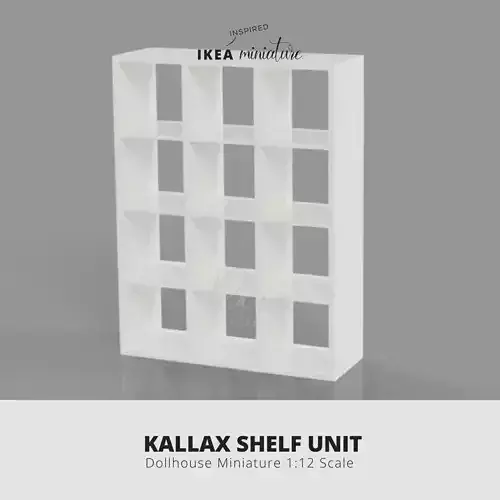 KALLAX SHELF UNIT MINIATURE FURNITURE