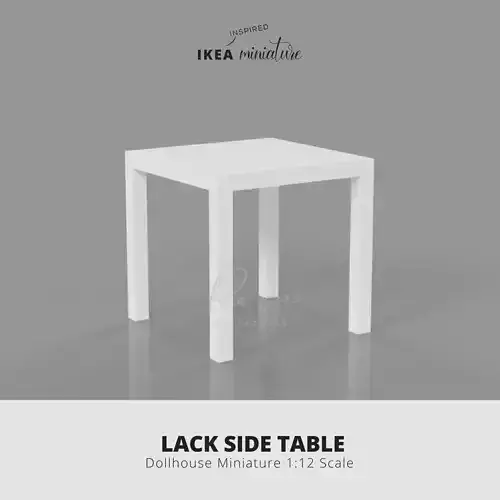 LACK SIDE TABLE MINIATURE FURNITURE