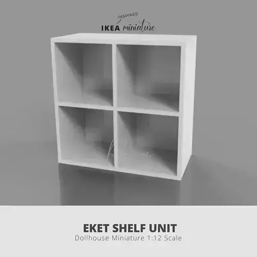 EKET SHELF UNIT MINIATURE FURNITURE