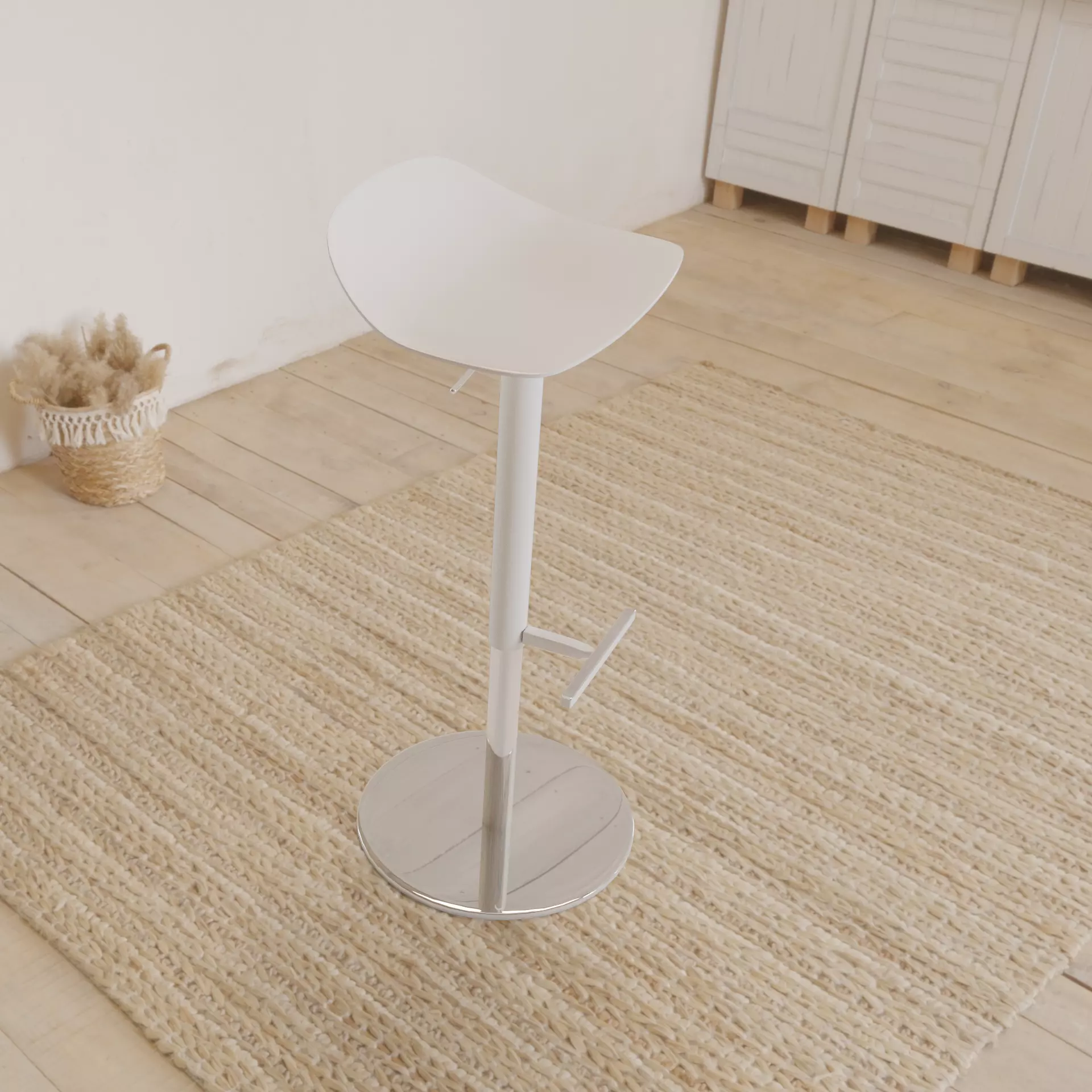 Bar Stool IKEA JANINGE Free 3D model