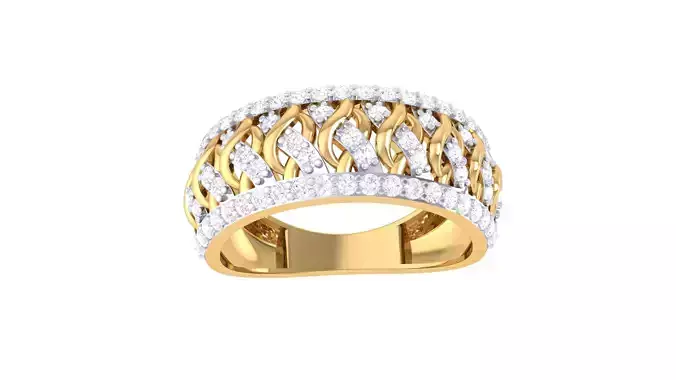 Women Wedding Engagement Ring 3dm STL OBJ FBX Renders Details