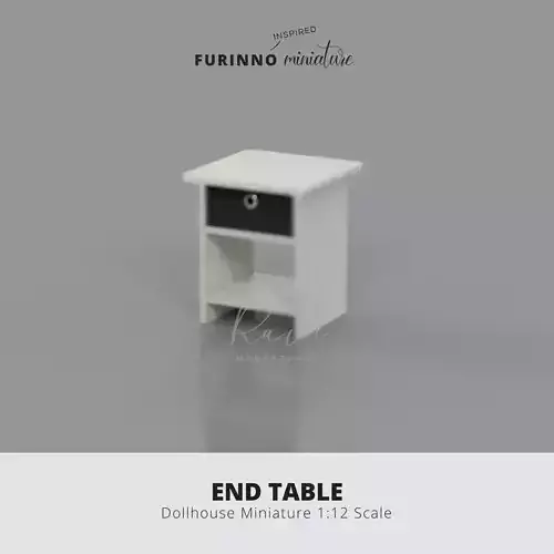 TABLE FURINNO INSPIRED  DARIO END TABLE