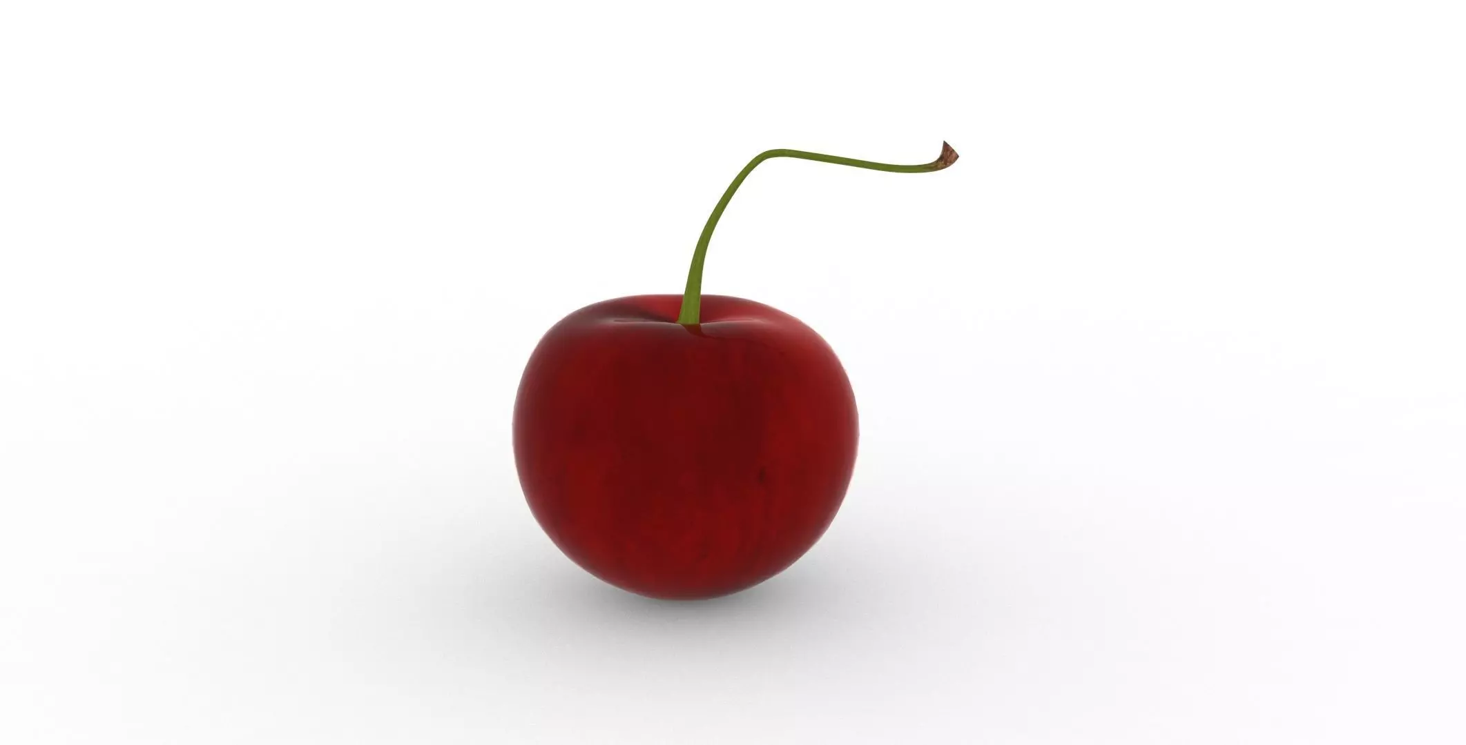 Cherry Fruit v001 Low-poly 3D model_0