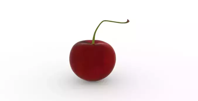Cherry Fruit v001 Low-poly 3D model