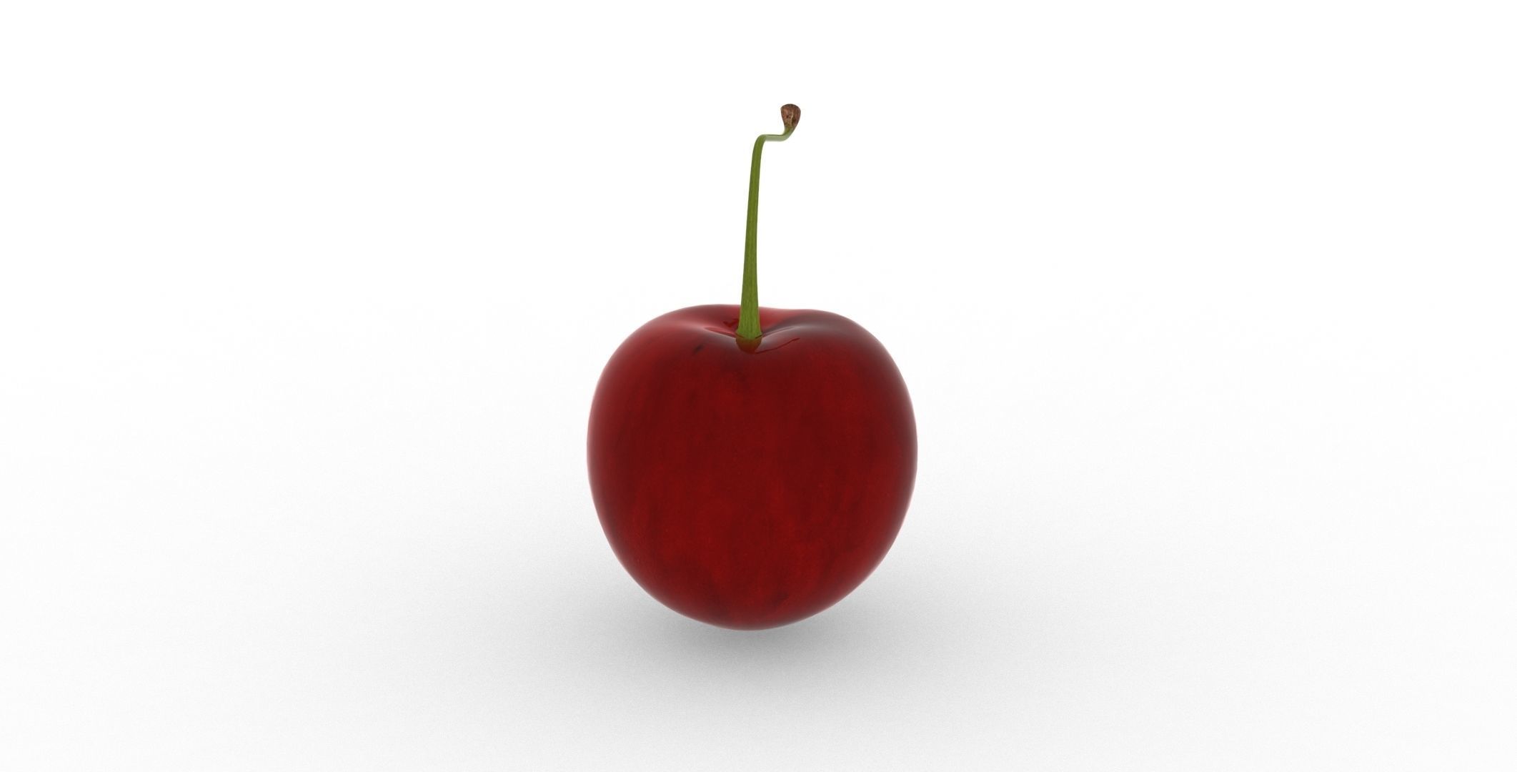 Cherry Fruit v001 Low-poly 3D model_2