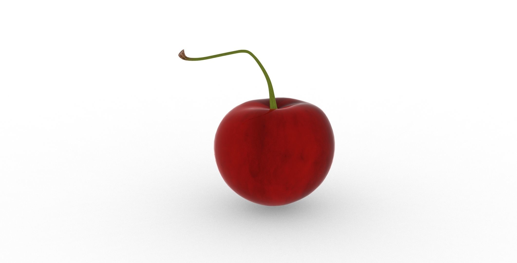Cherry Fruit v001 Low-poly 3D model_3