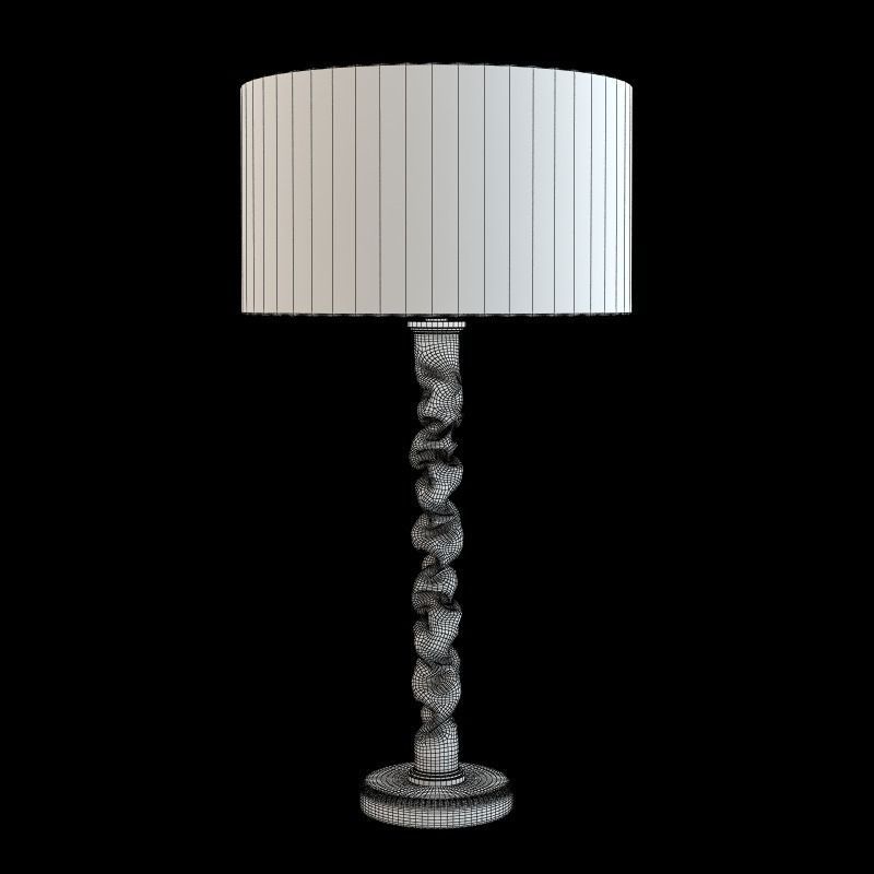 Porta Romana Crushed Column Lamp 3D model_1