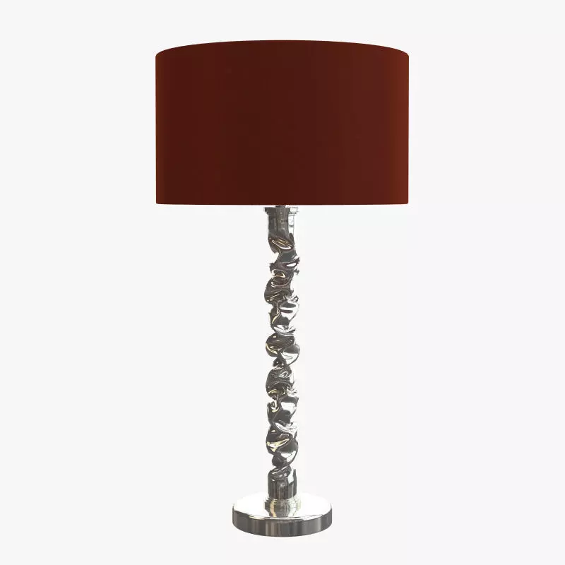 Porta Romana Crushed Column Lamp 3D model_0